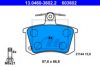 ATE 13.0460-3602.2 Brake Pad Set, disc brake